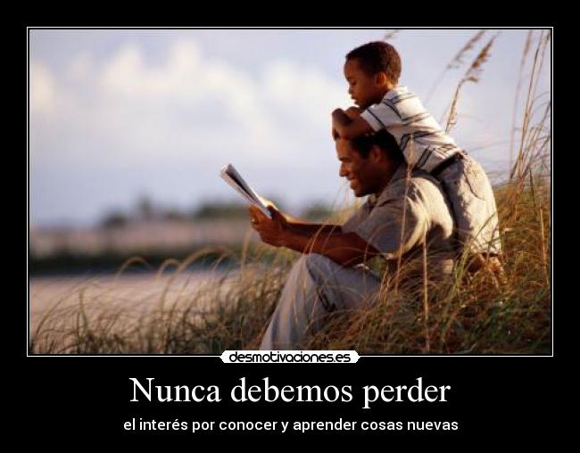 Nunca debemos perder -