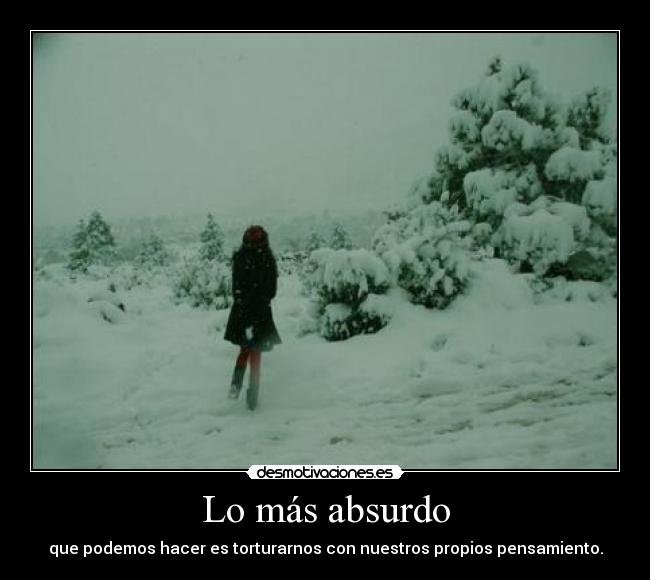 Lo más absurdo -
