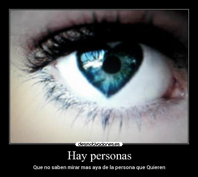 Hay personas -