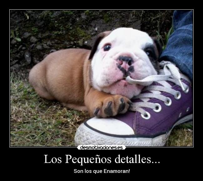 Los Pequeños detalles... - Son los que Enamoran!