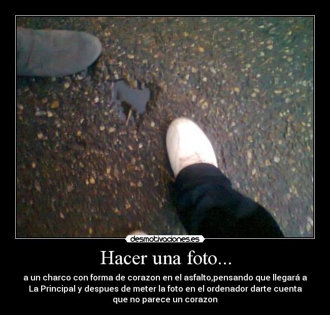 Hacer una foto... - 