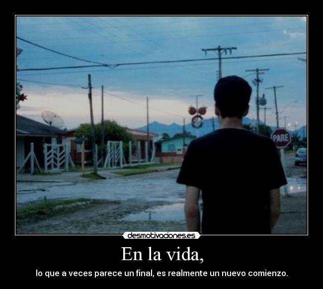 En la vida, - 