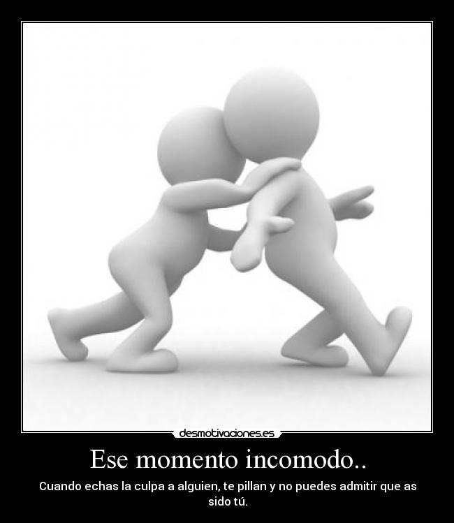 carteles monigotes empujar querer desmotivaciones