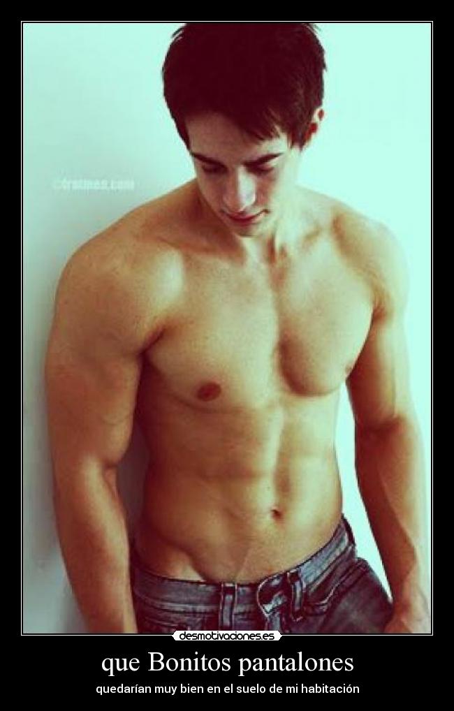 que Bonitos pantalones - quedarían muy bien en el suelo de mi habitación