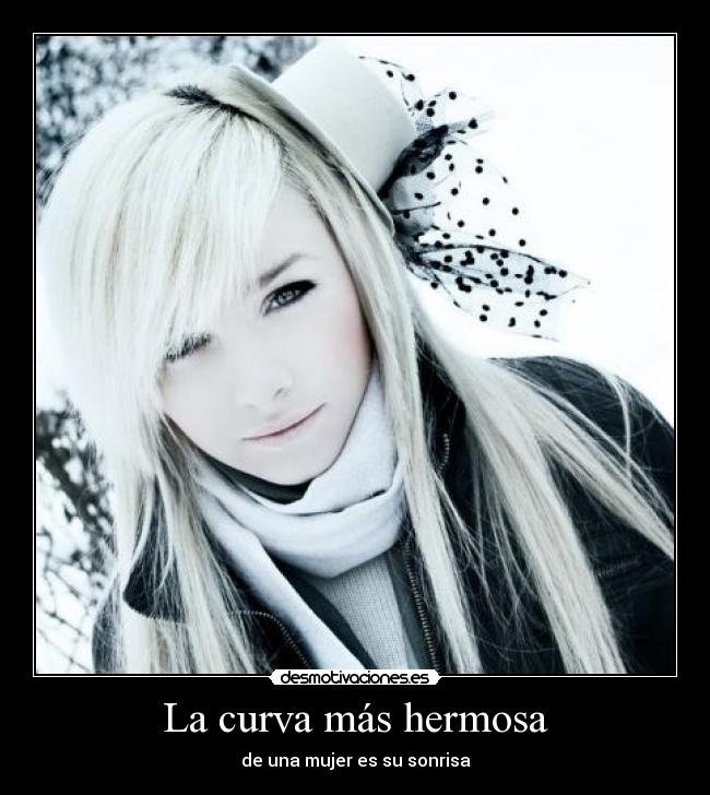 carteles mujer belleza sonrisa etc etc etc desmotivaciones