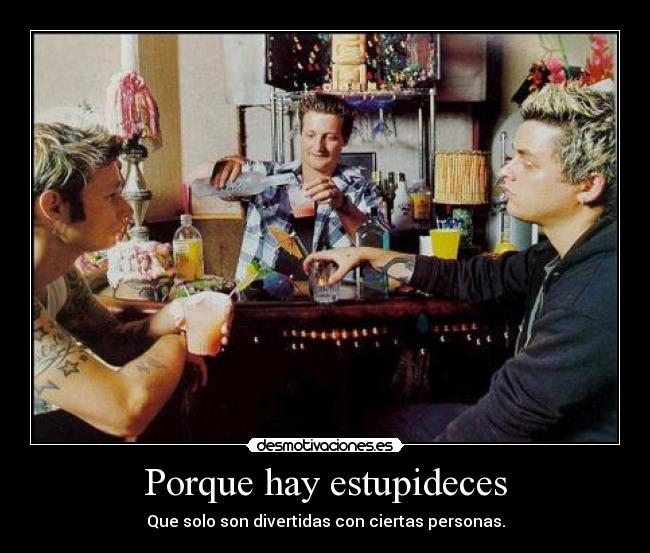 Porque hay estupideces - 