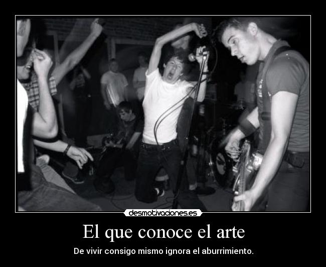 El que conoce el arte - 
