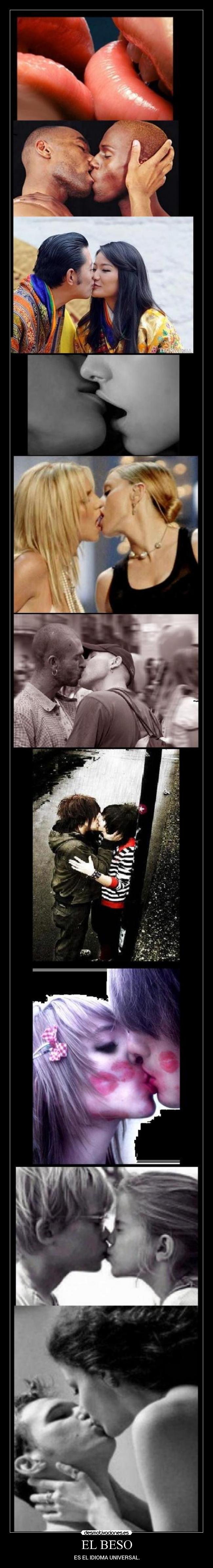 EL BESO - ES EL IDIOMA UNIVERSAL.