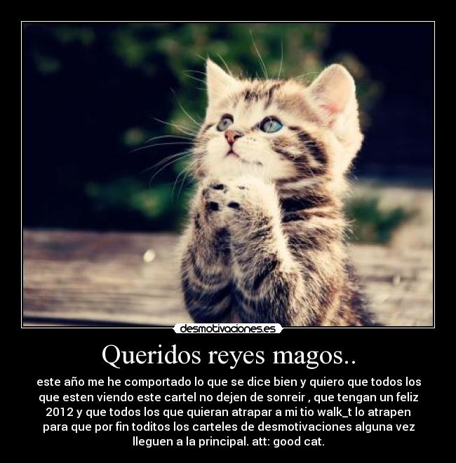 Queridos reyes magos.. -