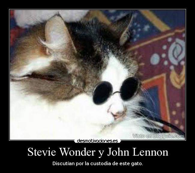 Stevie Wonder y John Lennon - 