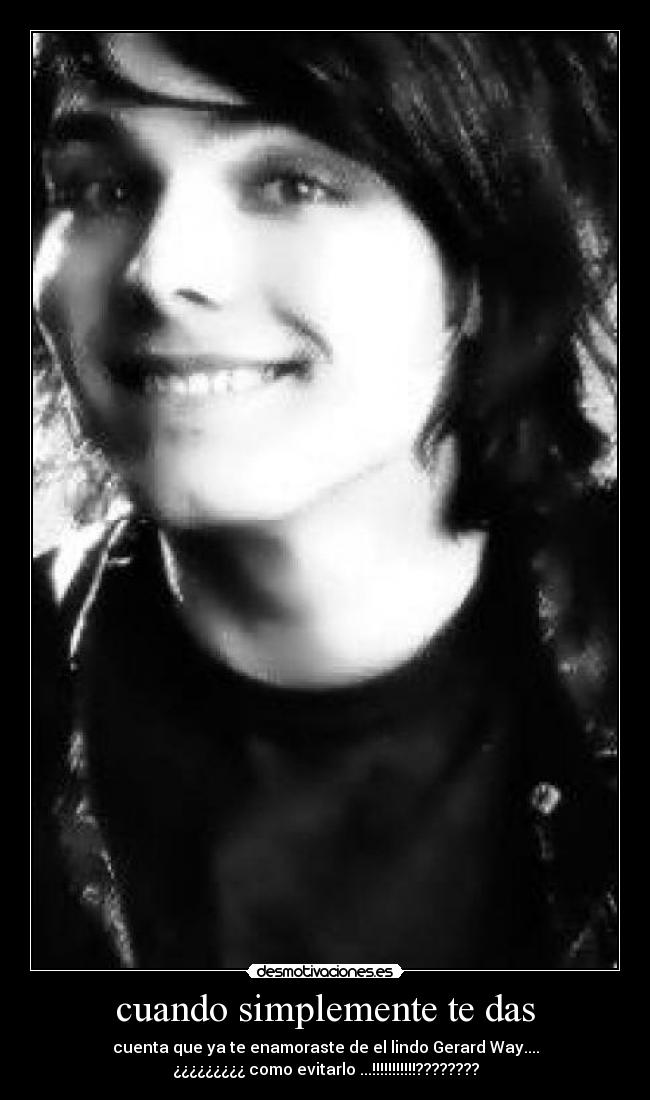 cuando simplemente te das - 