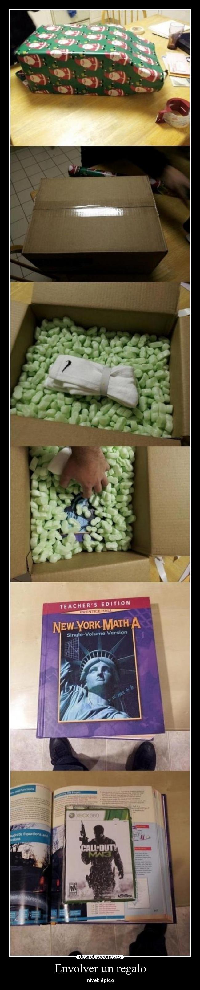 Envolver un regalo - 