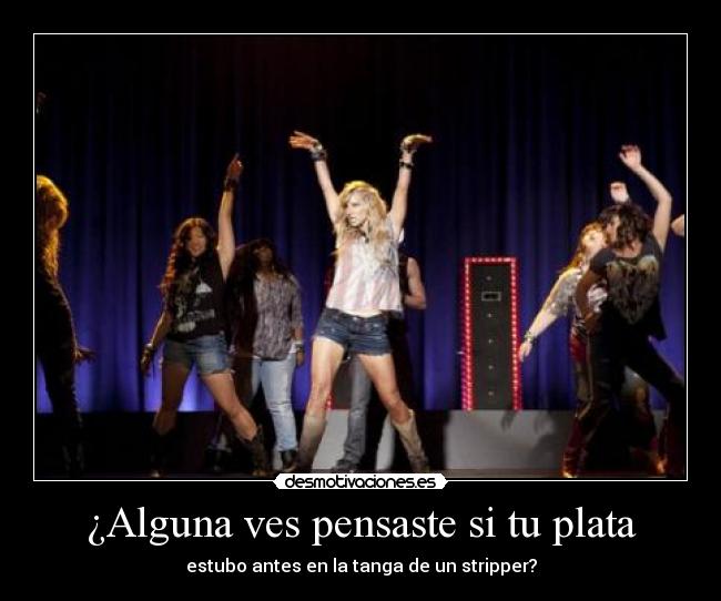 ¿Alguna ves pensaste si tu plata -