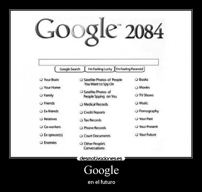 Google - en el futuro