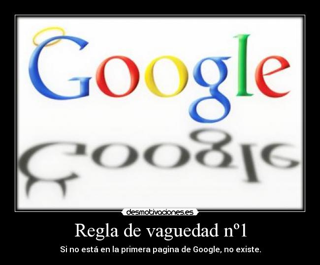 Regla de vaguedad nº1 - 