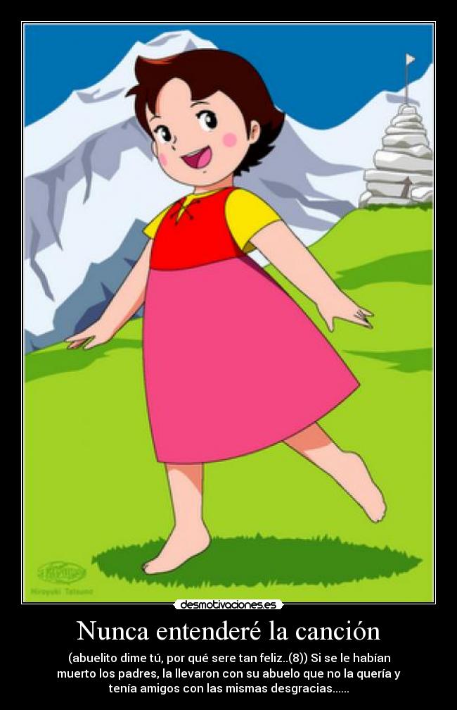Nunca entenderé la canción - 