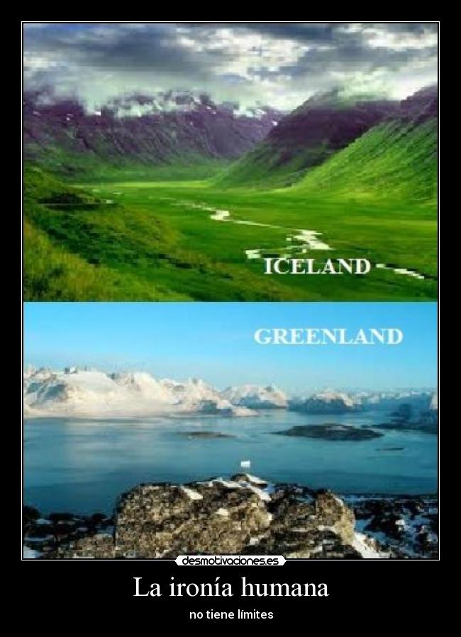 La ironía humana -