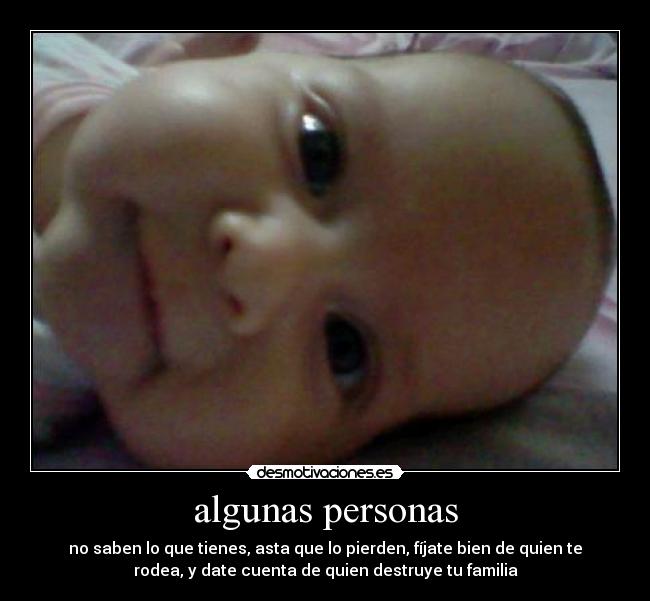 algunas personas -