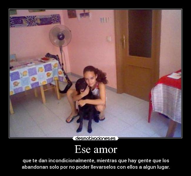 Ese amor -