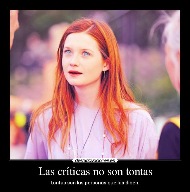 Las críticas no son tontas - 