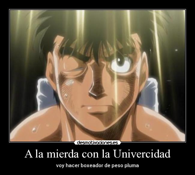 A la mierda con la Univercidad -