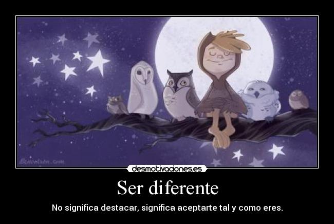 Ser diferente -