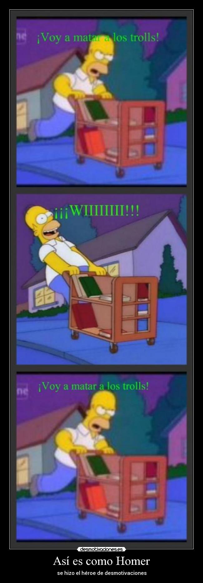 Así es como Homer -