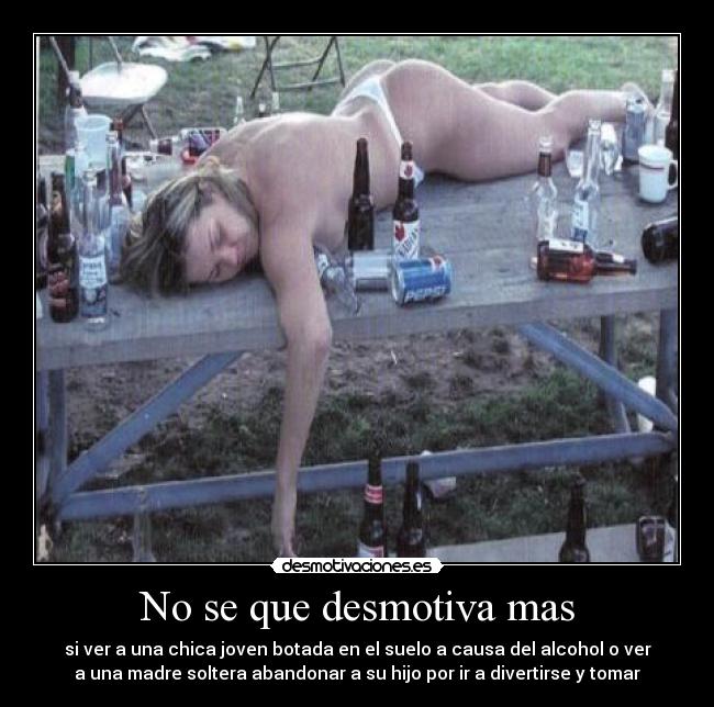 carteles alcohol estupidez gente desmotivaciones