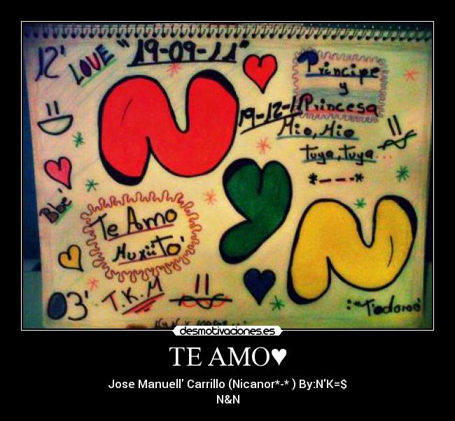 TE AMO♥ -