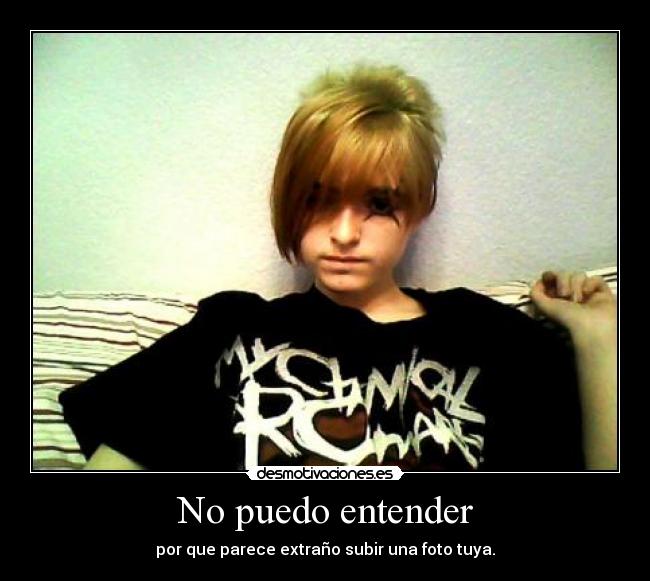 No puedo entender -