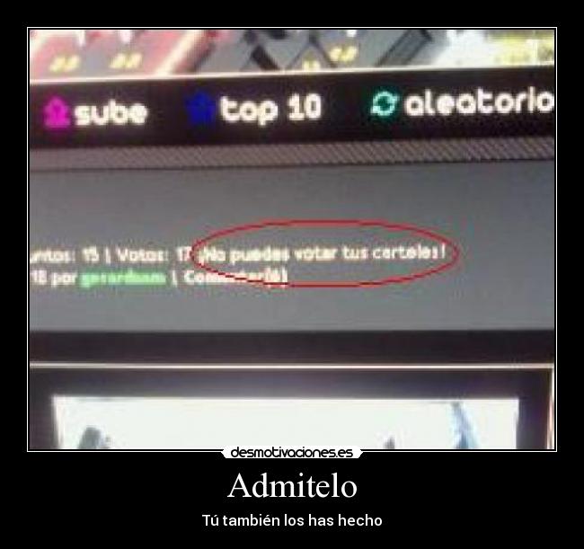 Admitelo - Tú también los has hecho