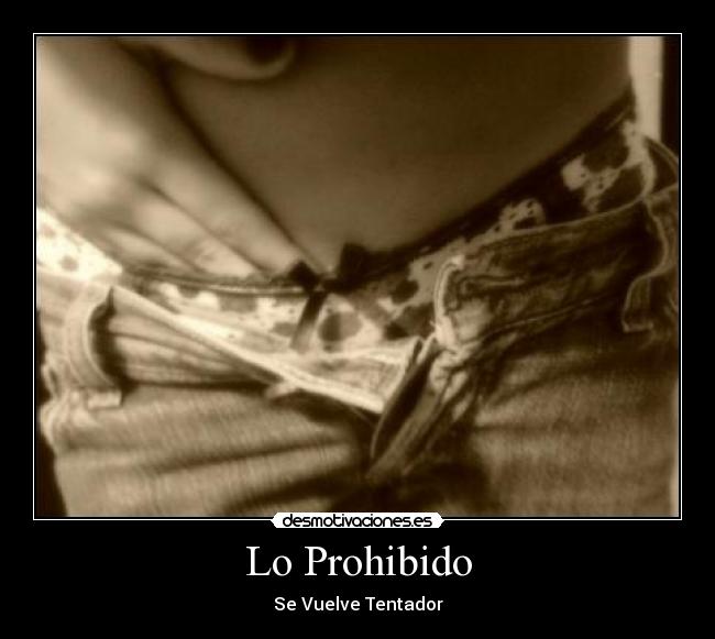 Lo Prohibido - 