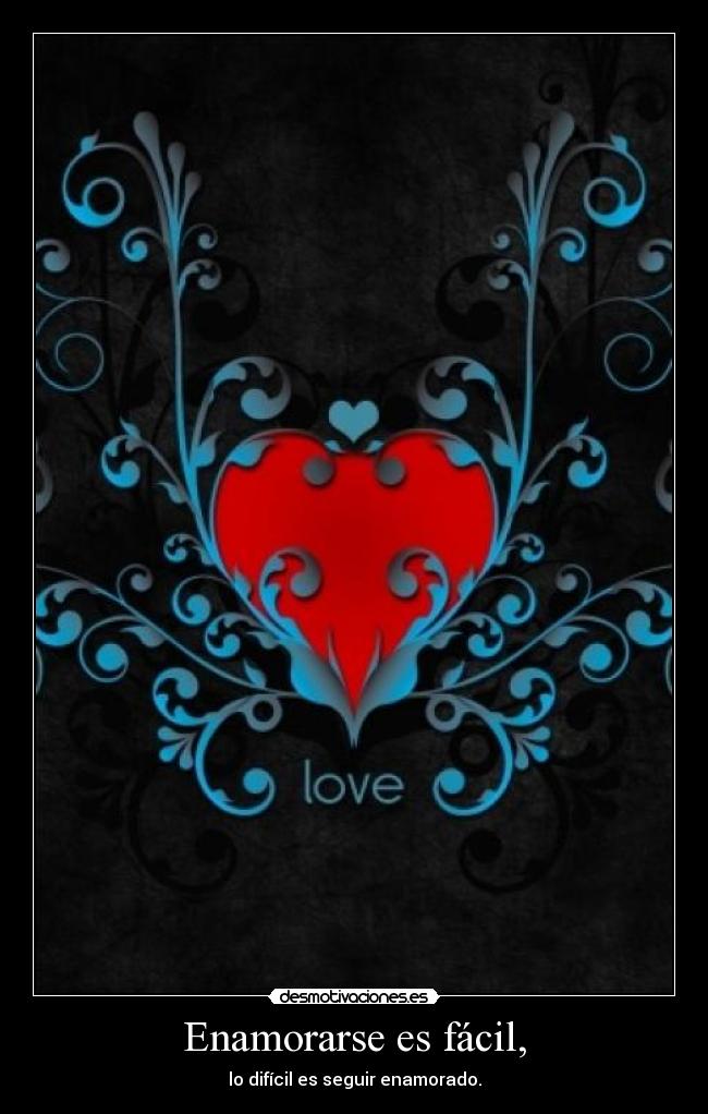 Enamorarse es fácil, - 