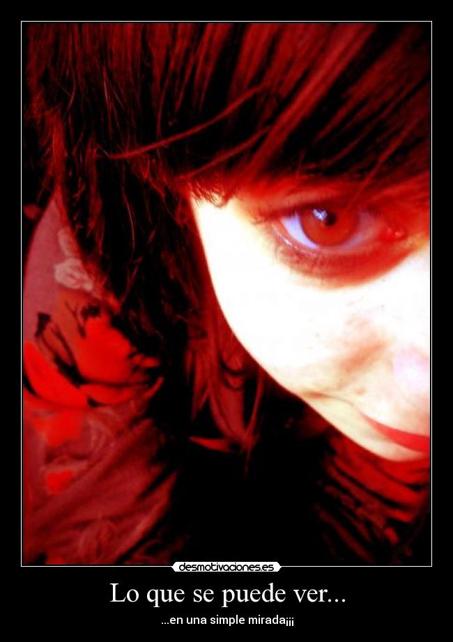 Lo que se puede ver... -