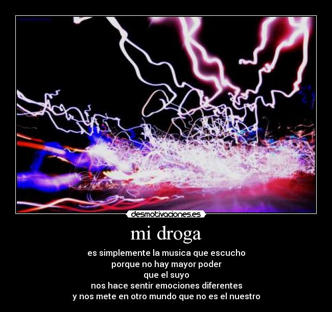 carteles musica que tranquiliza desmotivaciones