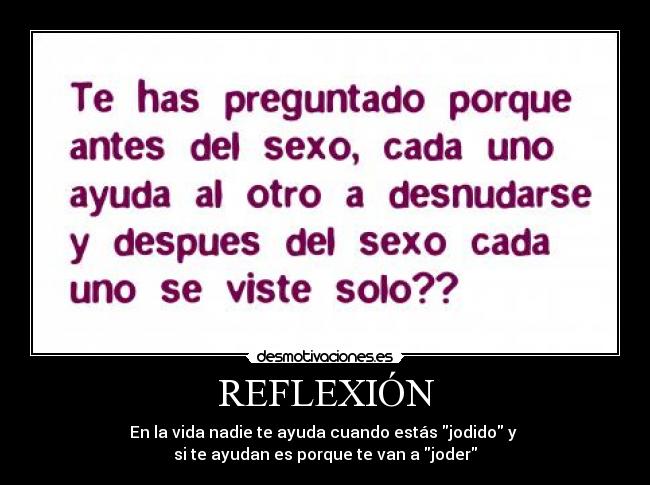 REFLEXIÓN -