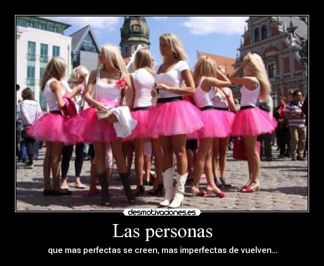 Las personas -