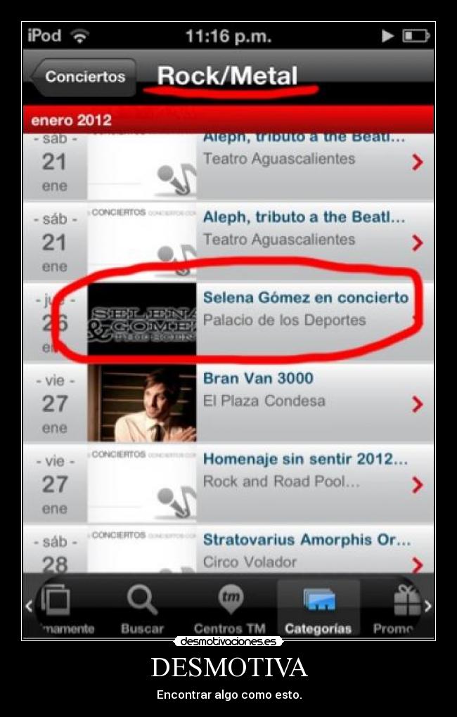 DESMOTIVA - Encontrar algo como esto.