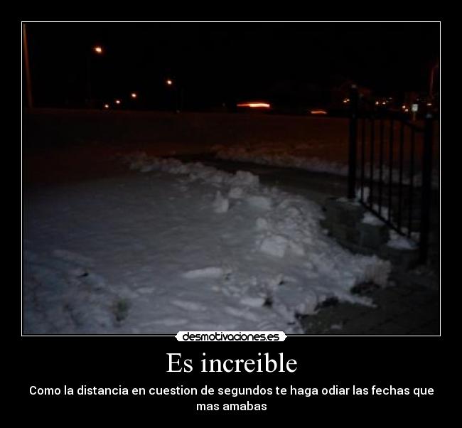 Es increible - 