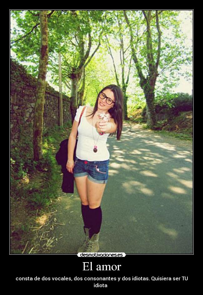 El amor -
