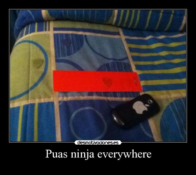 Puas ninja everywhere -