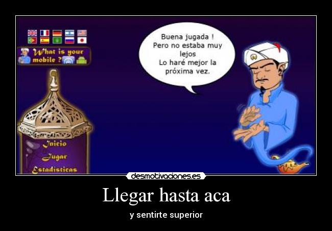 carteles akinator desmotivaciones