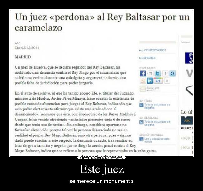 carteles denuncia rey baltasar caramelazo desmotivaciones