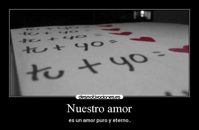 Nuestro amor -
