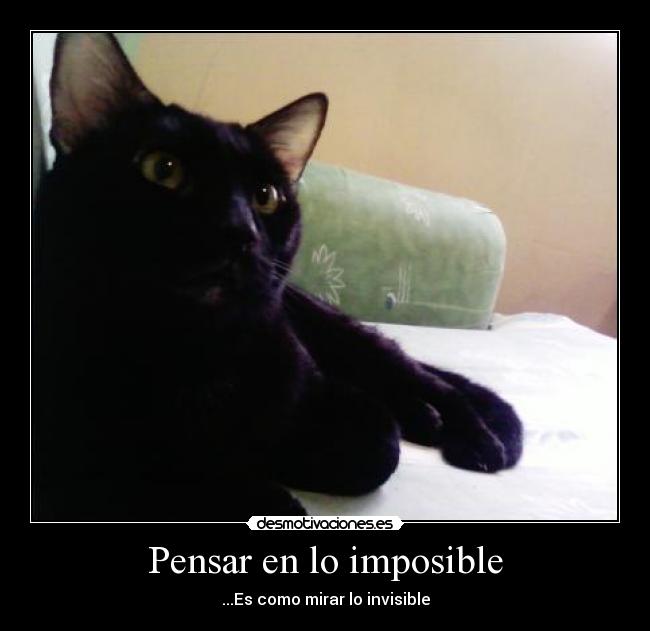 Pensar en lo imposible -