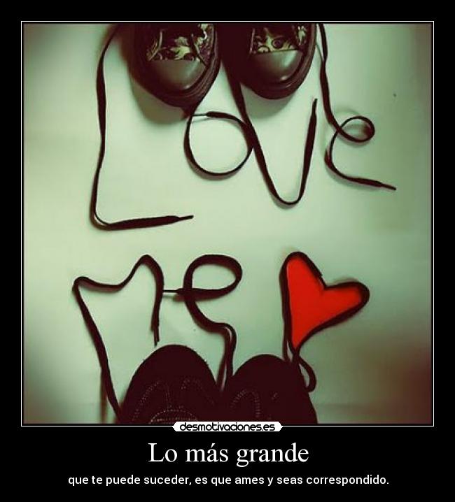Lo más grande - 