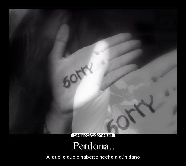 carteles perdon perdonar desmotivaciones