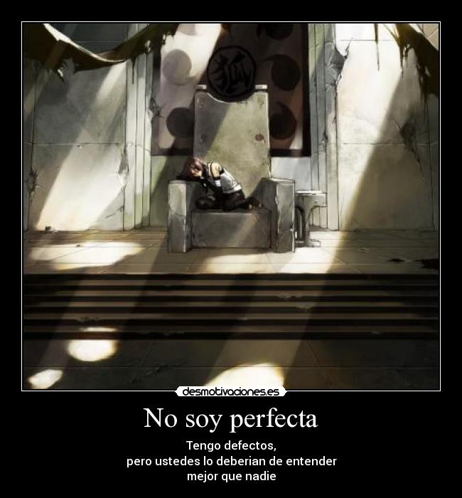 No soy perfecta - 