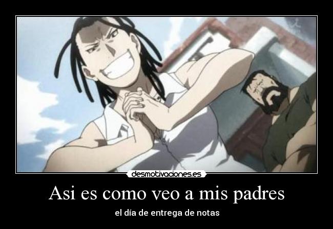 Asi es como veo a mis padres -