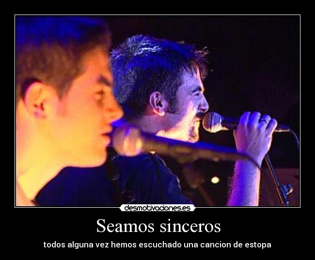 Seamos sinceros - 